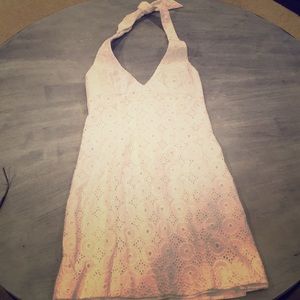 White eyelet dress by Lilly Pulitzer